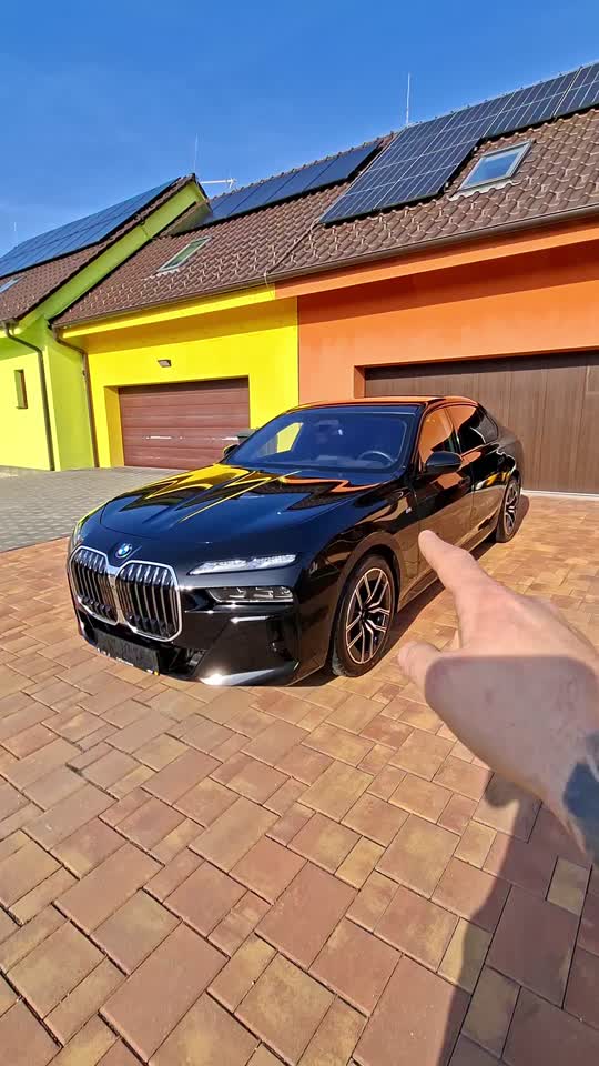 BMW 7 s ochrannou PPF fólií